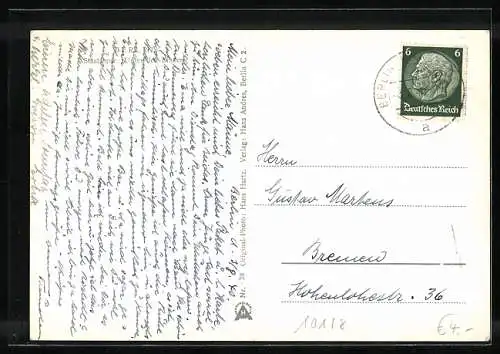 AK Berlin, Staatsoper, Unter den Linden