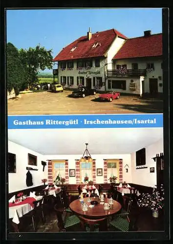 AK Irschenhausen /Isartal, Gasthaus Rittergütl
