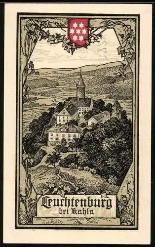 Notgeld Kahla /S.A. 1921, 25 Pfennig, Die Leuchtenburg