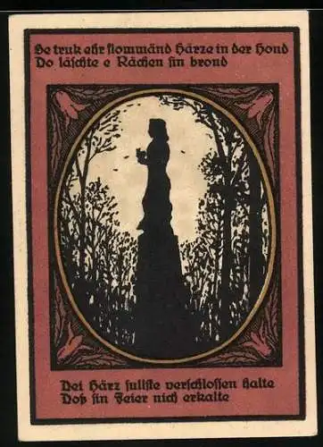 Notgeld Kalbsrieth, 50 Pfennig, Das Schloss, Denkmal