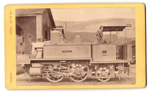 Fotografie österreichische Eisenbahn der Firma Schneider & Cie. aus Creusot, Eisenbahn Nr. 1825 Anglet