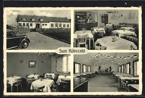 AK Soest, Gasthaus Zum Rübezahl, Innenansichten