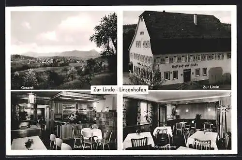 AK Linsenhofen, Gasthaus zur Linde