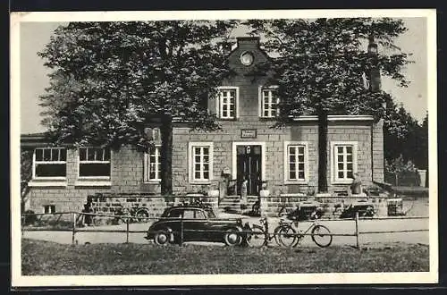 AK Obernkirchen, Gasthaus zum Bückeberg, Bes. Reinhard Walter