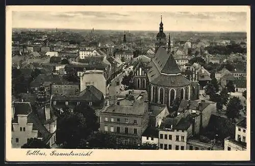 AK Cottbus, Blick über die gesamte Stadt