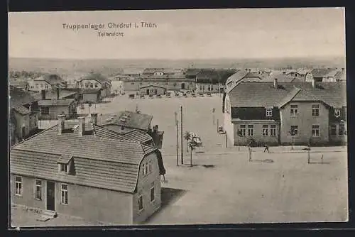 AK Ohrdruf i. Thür., Teilansicht vom Truppenlager