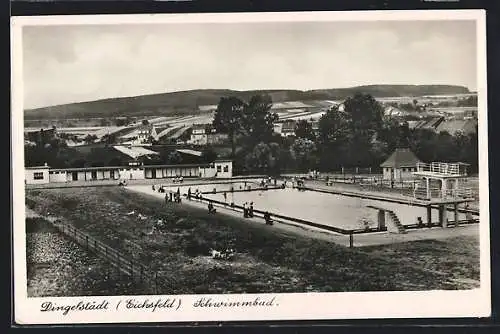 AK Dingelstädt /Eichsfeld, Schwimmbad