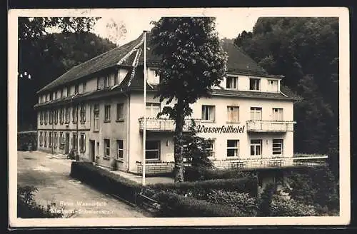 AK Lierbach, Hotel Haus Wasserfall