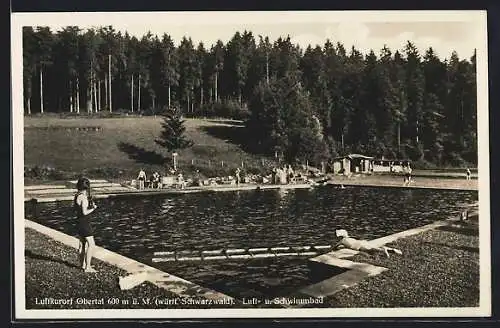 AK Obertal / Baiersbronn, Luft- und Schwimmbad