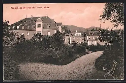 AK Obersasbach, Marienheim Erlenbad