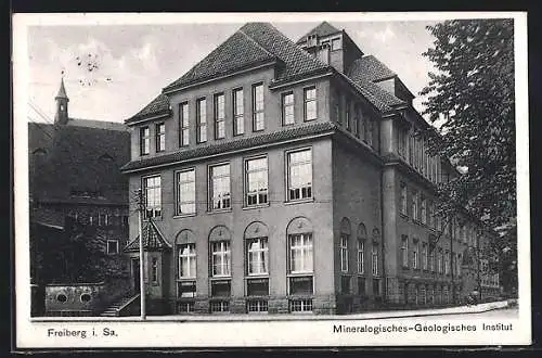 AK Freiberg i. Sa., Mineralogisches-Geologisches Institut