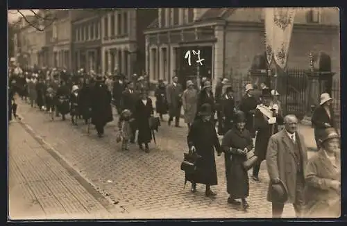 AK Kevelaer, Wallfahrt-Prozession 1930