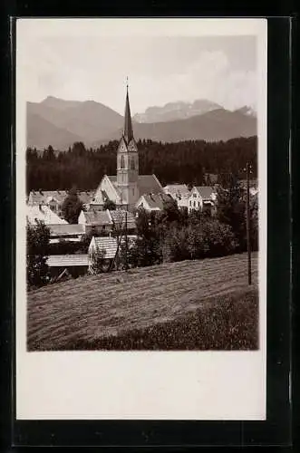 AK Fieberbrunn /Tirol, Teilansicht mit Kirche