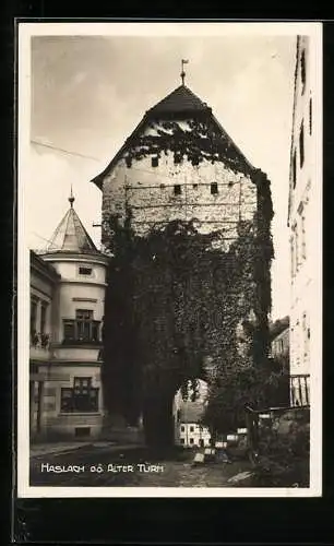 AK Haslach /O.-Ö., Alter Turm