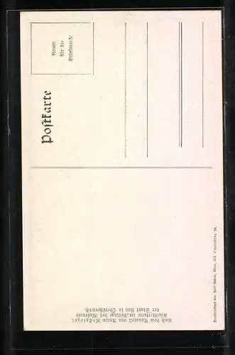 AK Deutscher Schulverein NR 863: Enns /O.-Oe., Partie am Stadtturm