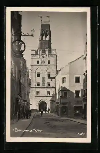AK Braunau a. Inn, Partie am Tor