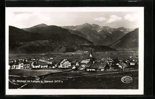 AK St. Michael im Lungau, Panirama mit Kareck