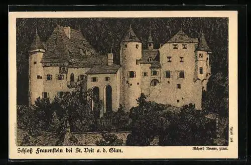 AK St. Veit / Glan, Schloss Frauenstein