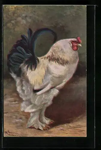Künstler-AK Alfred Schönian: Brahma