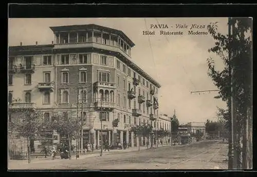 AK Pavia, Hotel Ristorante Moderno, Viale Nizza