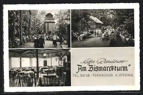 AK Hameln, Café-Restaurant am Bismarckturm