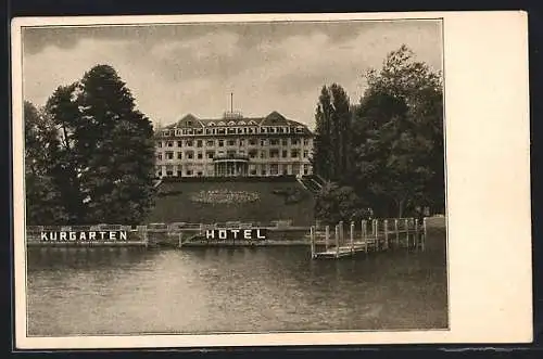 AK Friedrichshafen am Bodensee, Kurgarten-Hotel