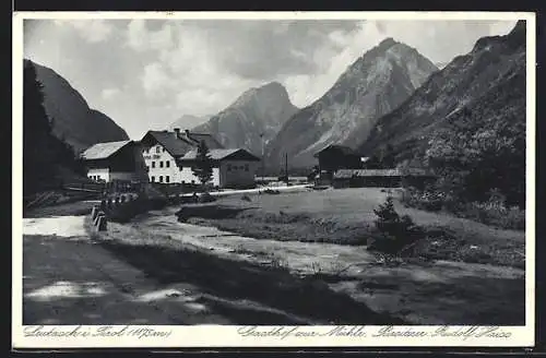 AK Leutasch, Gasthof zur Mühle