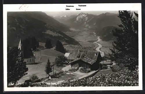 AK Mösern, Tiefblick in das Inntal