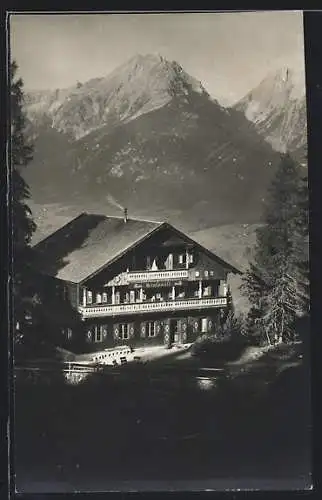 AK Schwaz /Tirol, Das Gasthaus Alpenhof Grafenast im Bergidyll