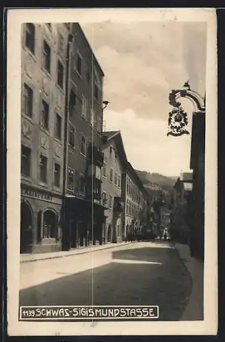 AK Schwaz, Das Gemeindeamt an der Sigismundstrasse