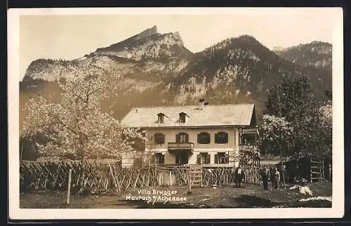 AK Maurach a. Achensee, Blick auf die Villa Brugger