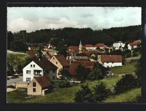 AK Obertrubach, Blick auf das Dorf