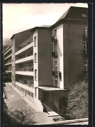 AK Stuttgart, Marienhospital, Bau St. Vinzenz - St. Ludowika