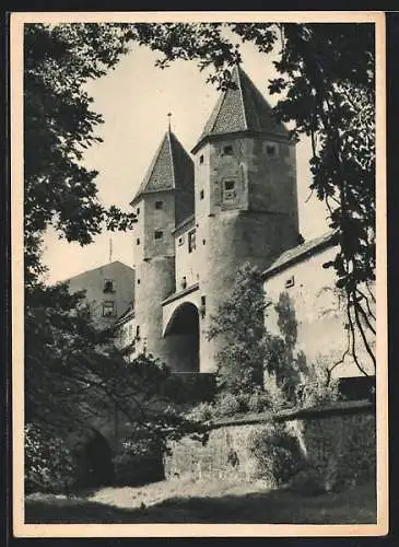 AK Amberg, Blick zum Nabburger Tor