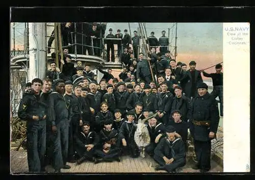 AK US Navy, Crew of the Cruiser Cincinnati