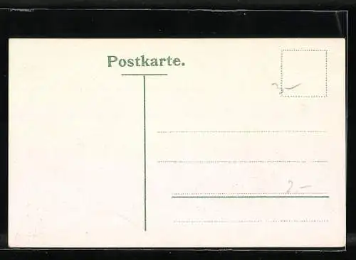 Künstler-AK Schnelldampfer Deutschland in voller Fahrt