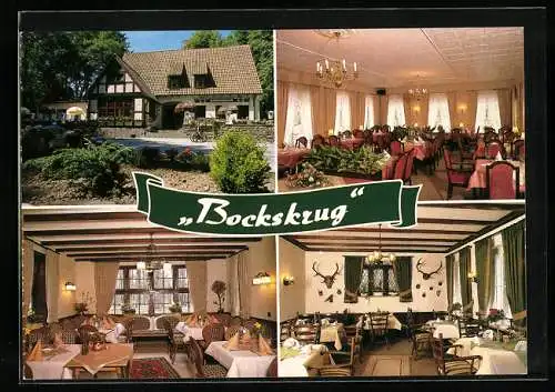AK Gütersloh, Restaurant-Café Bockskrug, Parkstrasse 44