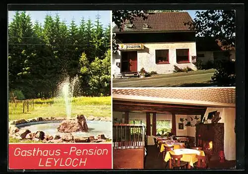 AK Monschau-Kalterherberg /Eifel, Restaurant und Hotel-Pension Leyloch