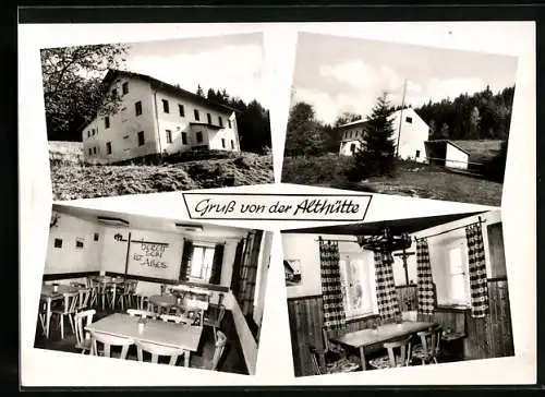 AK Lohberg /Niederbayern, Hotel-Pension u. Jugendfreizeitstätte Althütte