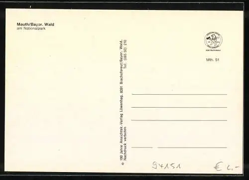 AK Mauth / Bayr. Wald, Ortsansicht