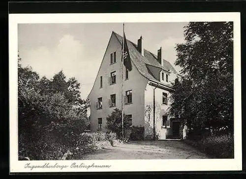 AK Oerlinghausen i. Teutoburger Wald, Partie an der Jugendherberge