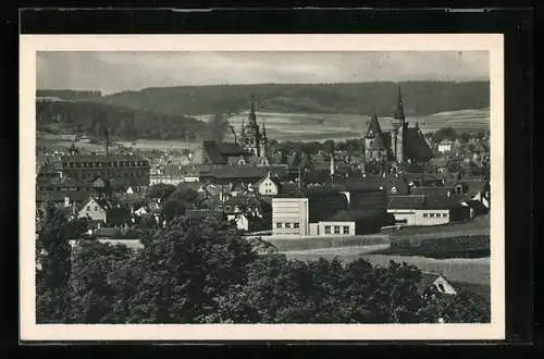 AK Ansbach, Gesamtansicht mit der Güllschule