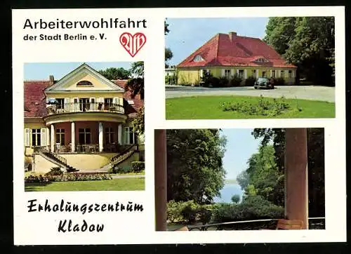 AK Kladow, Arbeiterwohlfahrt der Stadt Berlin e. V., Erholungszentrum, Neukladower Allee 12