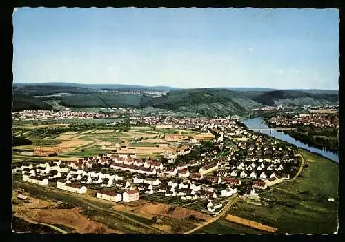 AK Erlenbach / Main, Totalansicht aus der Vogelschau