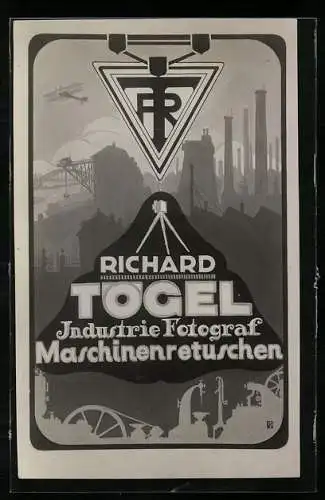 Fotografie Richard Tögel, Industrie Fotograf, Maschinenretuschen, Monogramm und Fotocollage