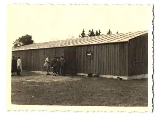 3 Fotografien Segelflugverein Tübingen, Segelflugzeug, Hangar & Flugplatz