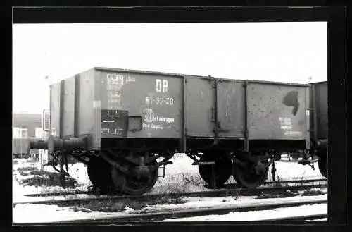 Fotografie Deutsche Reichsbahn, Eisenbahn Güterwaggon Nr. 81-67-20