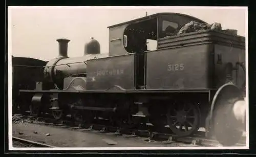 Fotografie britische Eisenbahn, Dampflok Southern Railways, Lokomotive Nr. 3125