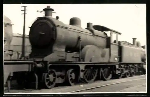 Fotografie britische Eisenbahn, Dampflok, Tender-Lokomotive