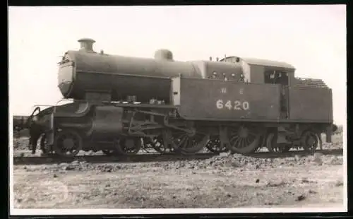 Fotografie britische Eisenbahn, Dampflok, Lokomotive Nr. 6420